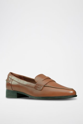 Mocassins en cuir Hamble - Bleu marine