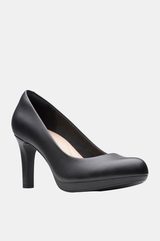 Escarpins plateformes en cuir Adriel Viola - Noir