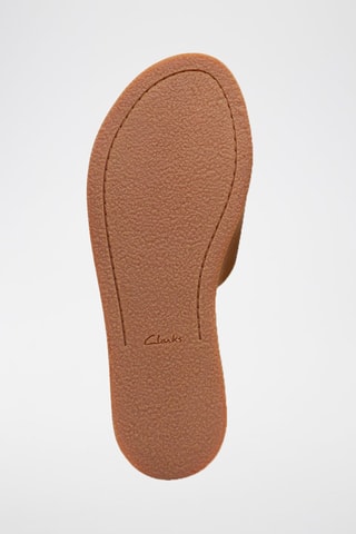 Mules en nubuck Karsea - Marron clair