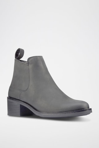 Bottines en cuir Memi - Noir