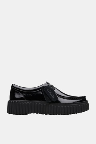 Derbys plateformes en cuir verni Torhill Bee - Noir