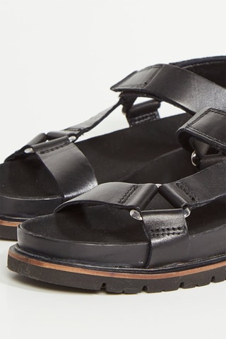 Sandales en cuir Orianna - Noir