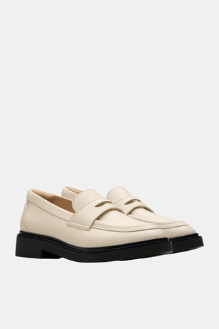 Mocassins en cuir Splend Edge - Beige