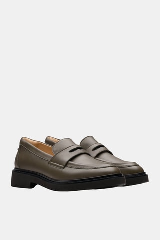 Mocassins en cuir Splend Edge - Vert
