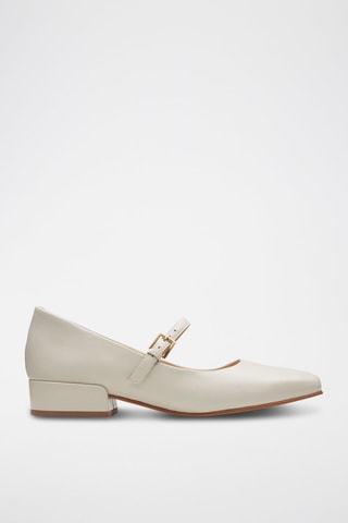 Babies en cuir Seren30 Buckle - Ivoire