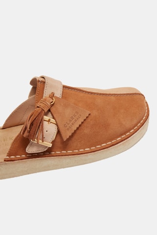 Sabots Trek Mule - Camel et beige