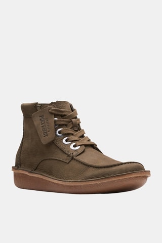 Boots en nubuck Funny Cedar - Marron
