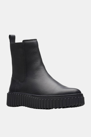 Bottines en cuir Torhill Maple - Noir