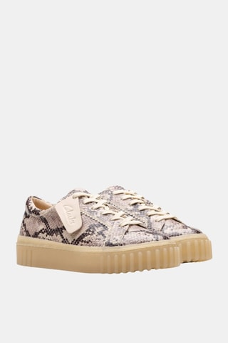Baskets plateformes en cuir Mayhill Walk - Gris
