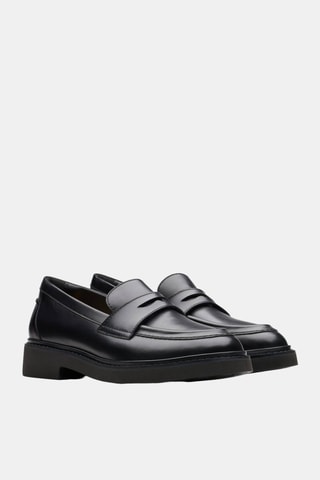 Mocassins en cuir Splend Edge - Noir