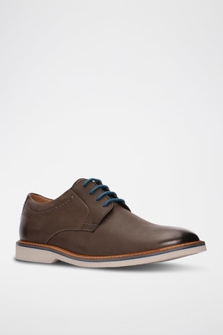 Derbys en cuir Atticus- Marron