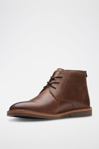 Boots en cuir AtticusLT - Marron foncé