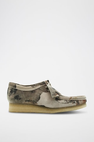 Derbys en nubuck Wallabee - Blanc