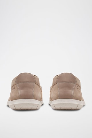 Mocassins en nubuck Flexway - Beige clair