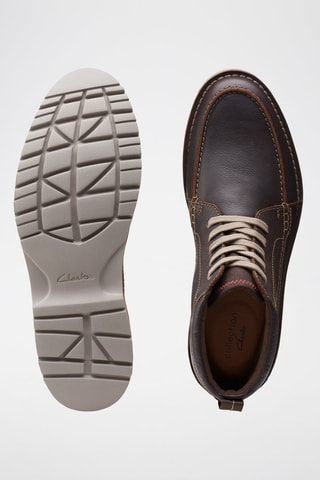 Boots en cuir Vargo - Marron foncé