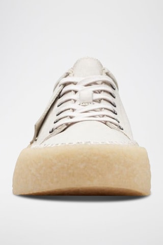 Baskets en cuir Caravan - Blanc