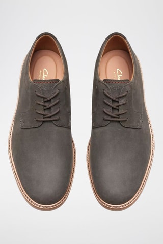 Derbys en nubuck Atticus - Gris foncé