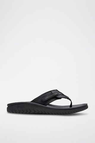 Sandales en cuir Wesley - Noir