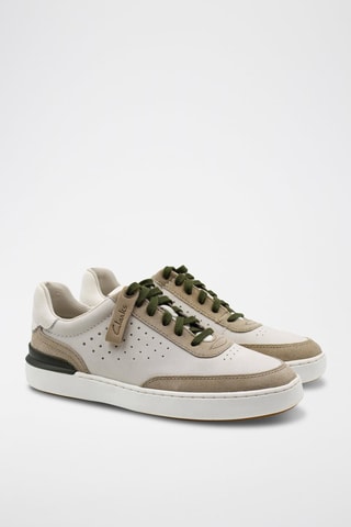 Baskets en cuir CourtLite - Ecru