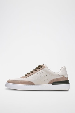 Baskets en cuir CourtLite - Ecru