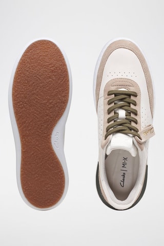 Baskets en cuir CourtLite - Ecru