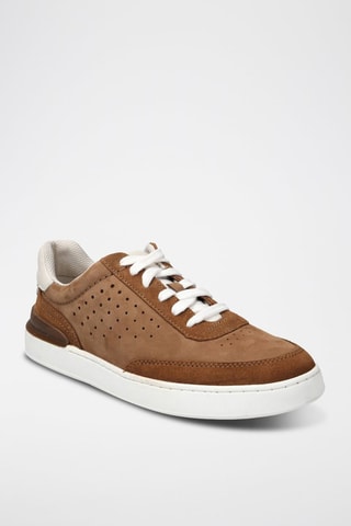 Baskets en cuir CourtLite - Camel