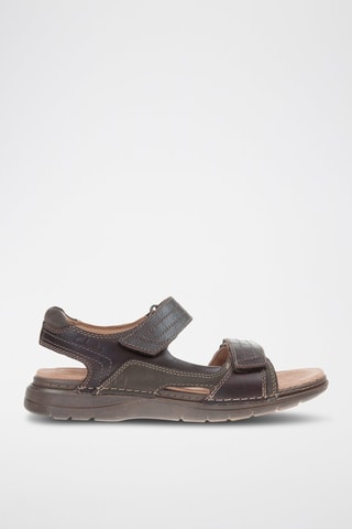 Sandales en cuir Nature - Marron
