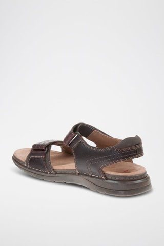 Sandales en cuir Nature - Marron