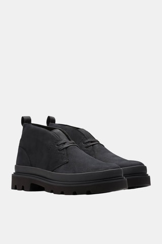 Boots en nubuck Badell DB - Noir