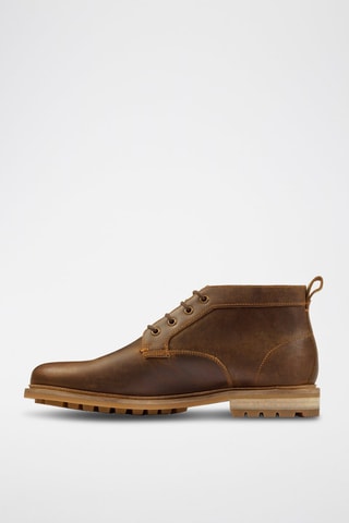 Boots en cuir Foxwell - Marron