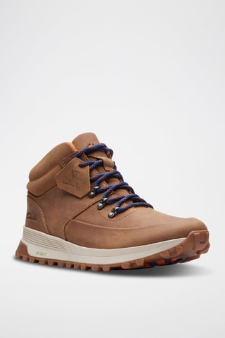 Chaussures de trekking en cuir ATL - Marron clair