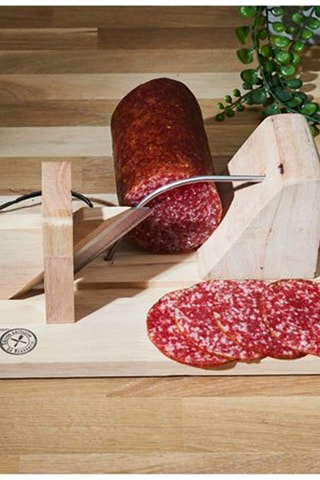 Affettatrice per salumi in paulownia