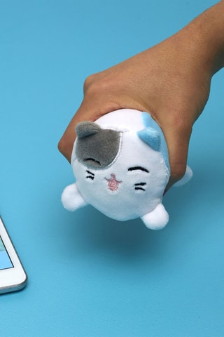Mini squishy gatto - Blu