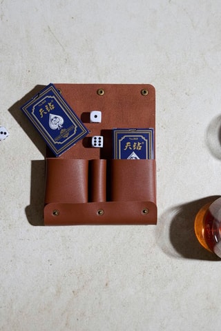 Pochette e custodia per carte da gioco e dadi -  Life is a Game
