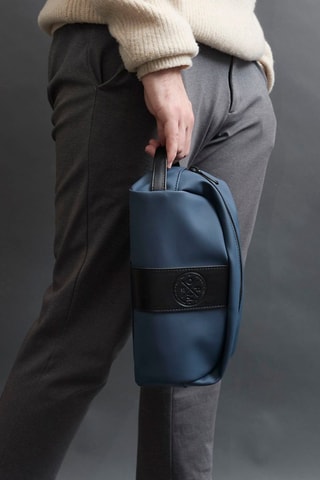 Trousse. - Blu e nero
