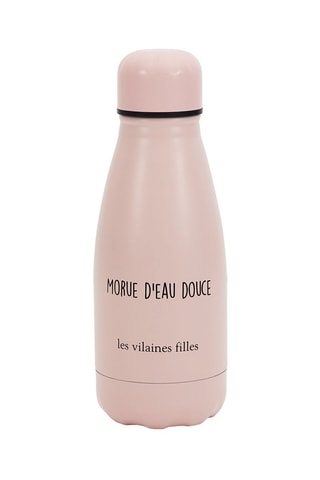 Borraccia in acciaio inox Morue d'eau douce - Rosa