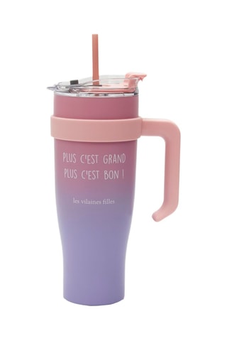 Mug termica in acciaio inossidabile e silicone - 1,2 l