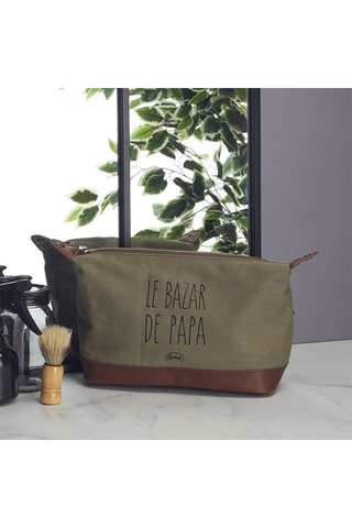 Trousse. - Marrone, nero e verde