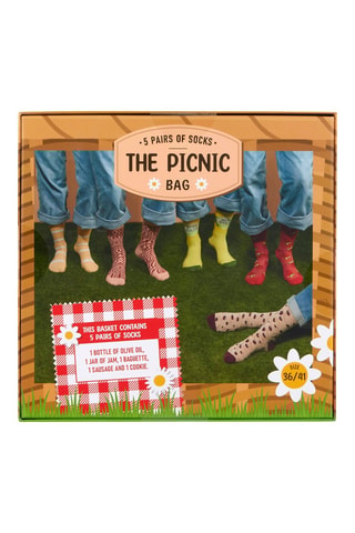 5 paia di calzini Picnic - Multicolore