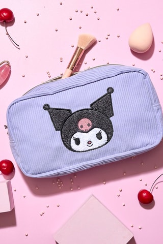 Trousse in velluto Kuromi - Viola