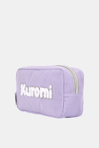 Trousse in velluto Kuromi - Viola