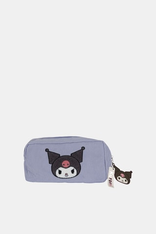 Trousse in velluto Kuromi - Viola