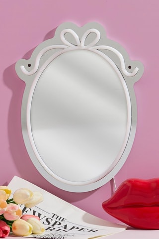 Spiegel Neon Coquette - 29,5 x 39 x 1,8 cm