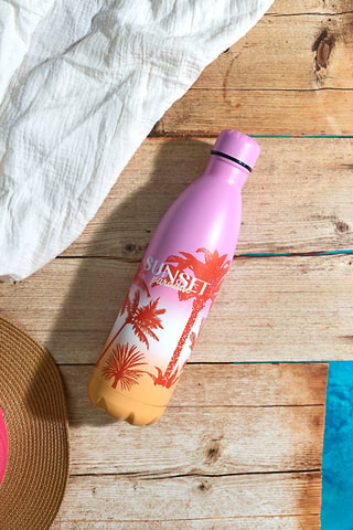 Bottiglia termica in acciaio inossidabile Sunset Paradise - 1 l