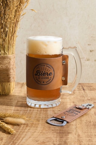 Cofanetto Boccale e Apribottiglie Birra Leggendaria - 2 pezzi