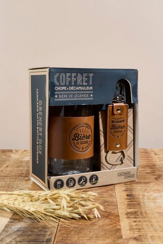 Cofanetto Boccale e Apribottiglie Birra Leggendaria - 2 pezzi