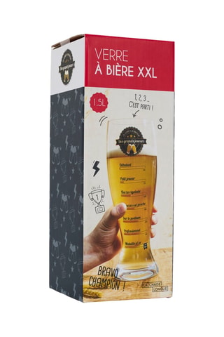 Bicchiere da birra dei grandi giocatori XXL - 1,5 l