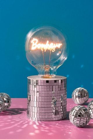 Lamp Disco Bonheur - Zilverkleurig