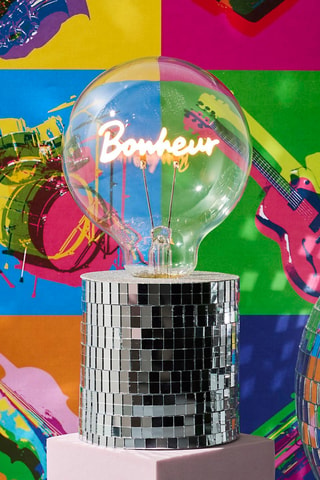 Lamp Disco Bonheur - Zilverkleurig