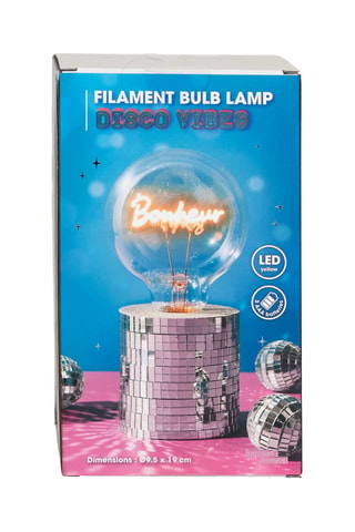 Lamp Disco Bonheur - Zilverkleurig